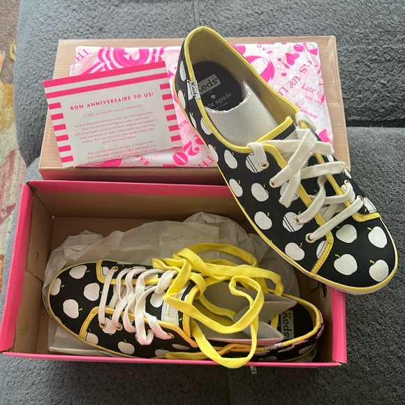 Kate Spade Keds size 10m Anniversary edition - Picture 1 of 5